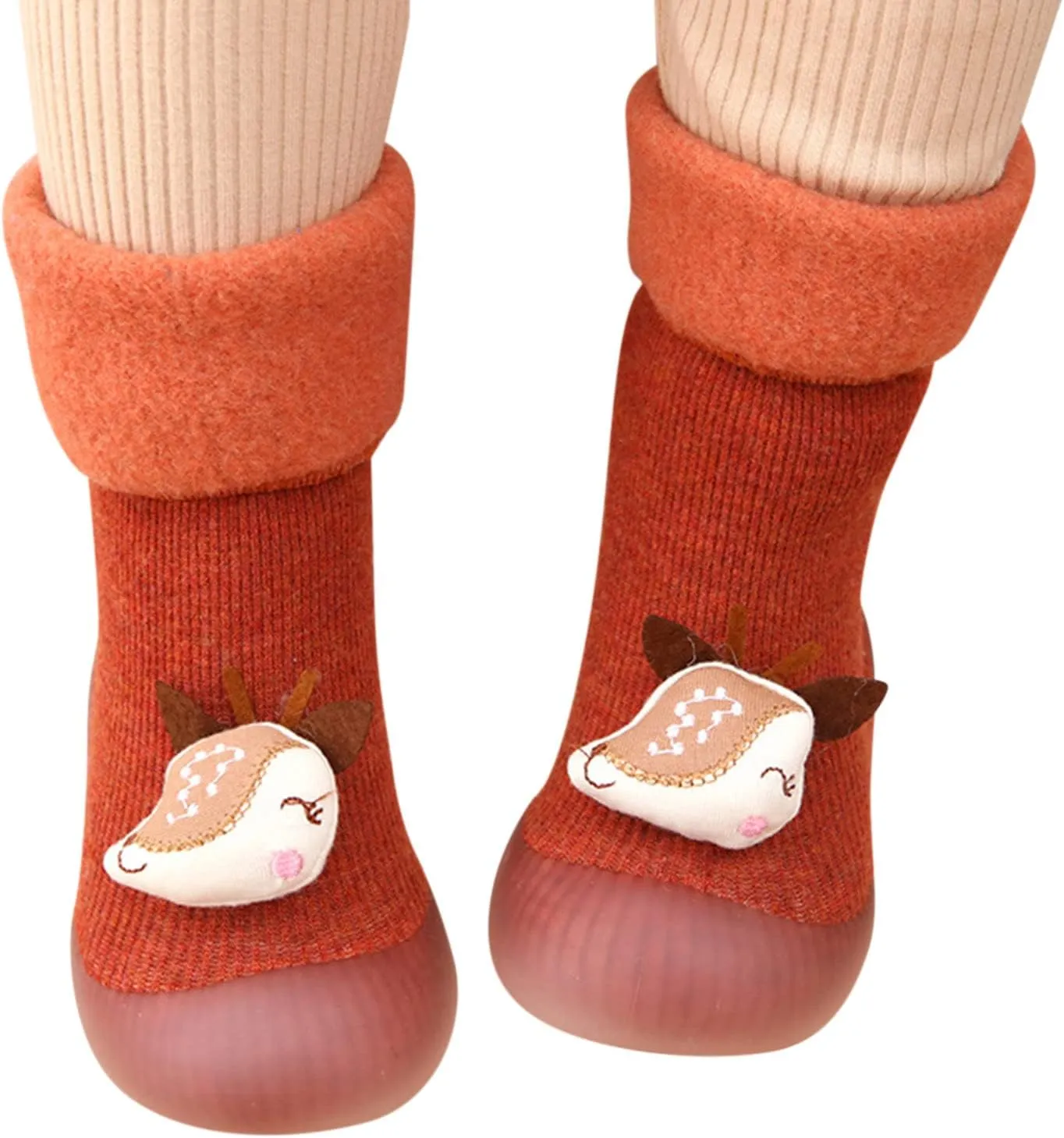Sock Shoes Toddler Baby Shoes Boys Girls First Walking Shoes Non Slip Soft Sole Sneakers Toddler Grip Slippers
