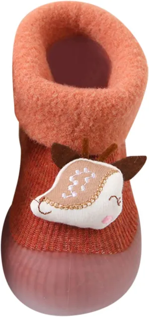 Sock Shoes Toddler Baby Shoes Boys Girls First Walking Shoes Non Slip Soft Sole Sneakers Toddler Grip Slippers