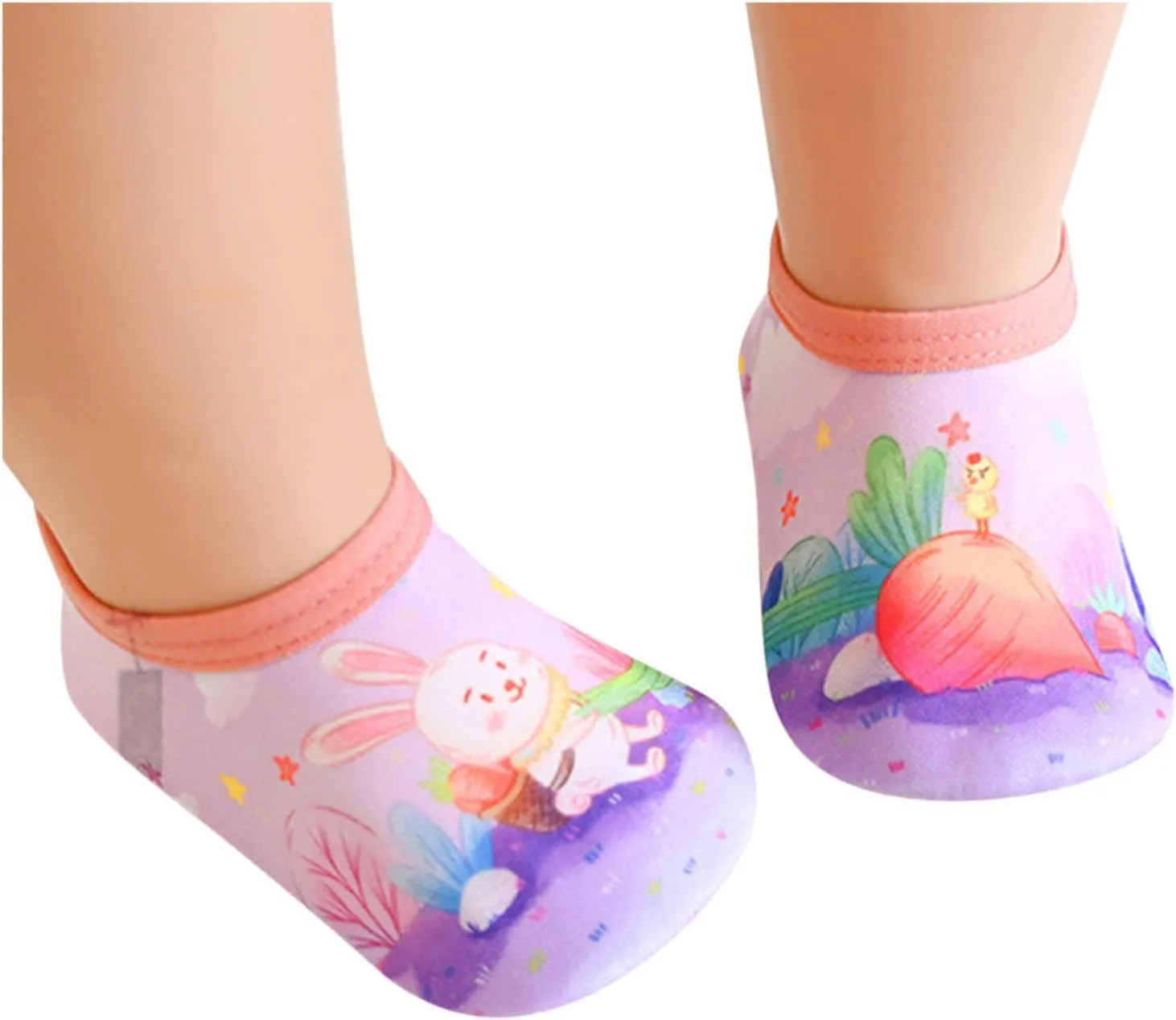 Socks Soft Slip Thick Shoes Children Babies First Sole Prewalker Walkers Cartoon Soles Non With Water Shoes for Kids