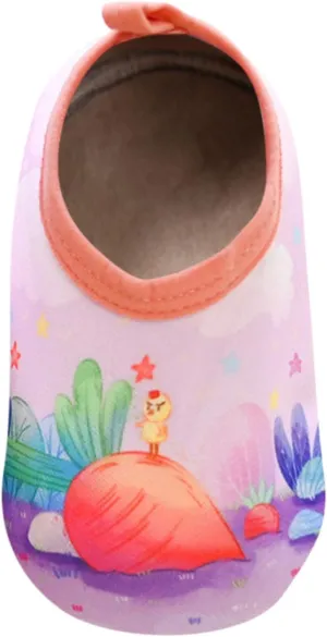 Socks Soft Slip Thick Shoes Children Babies First Sole Prewalker Walkers Cartoon Soles Non With Water Shoes for Kids