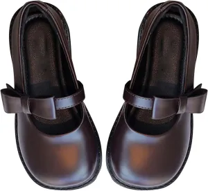 Spring and Autumn New Solid Rubber Soft Sole Anti Slip and Girls' Princess Shoes Leather spring dresses for baby girls