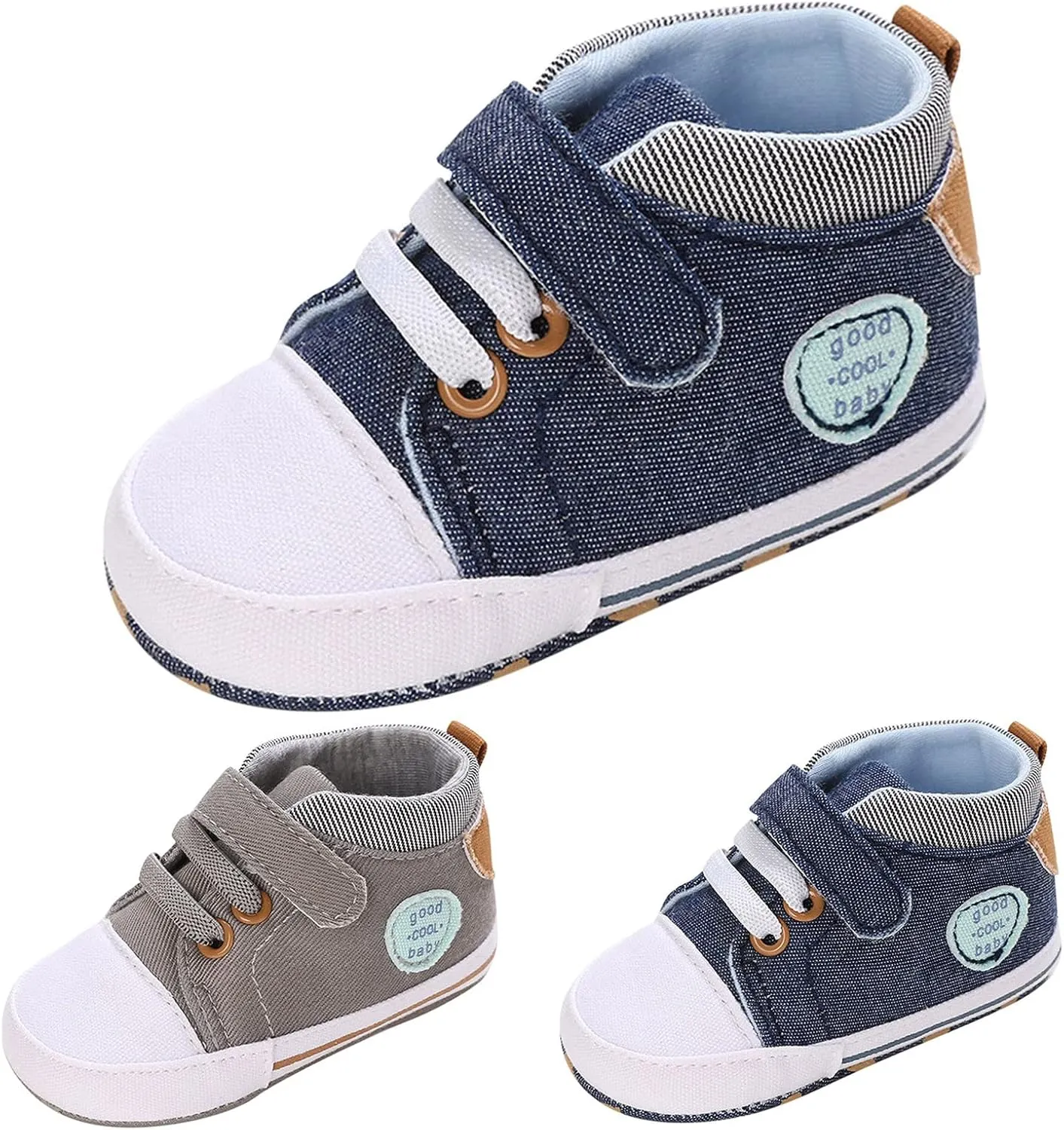 Spring and Summer Children Baby Infant Shoes Boys and Girls Flat Soles Light Soft Comfortable Infants Shoes for Boys