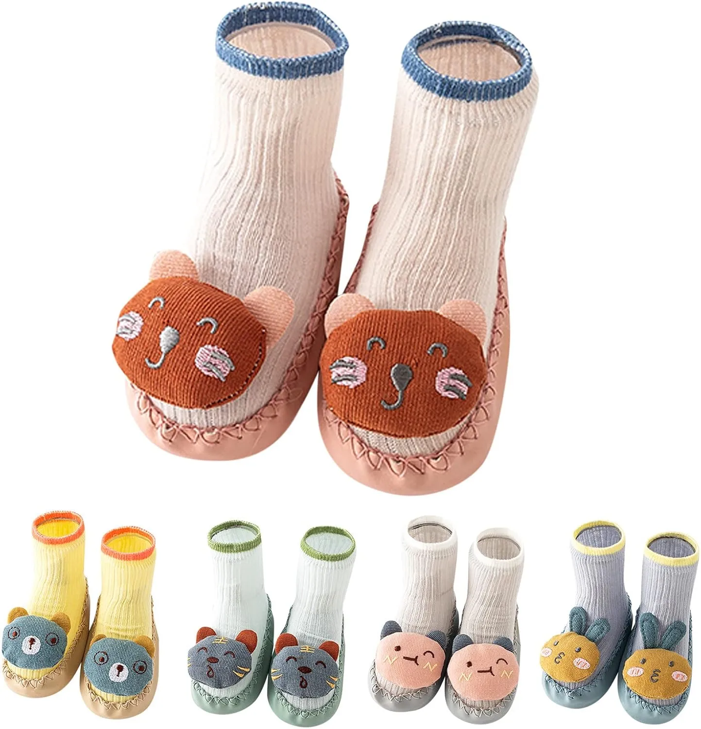 Spring and Summer Children Infant Shoes Soft Soles Non Slip High Top Breathable Comfortable Cute Size 1 Baby Girl Shoes