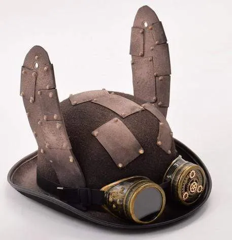 SteamPunk Hat Retro Rabbit
