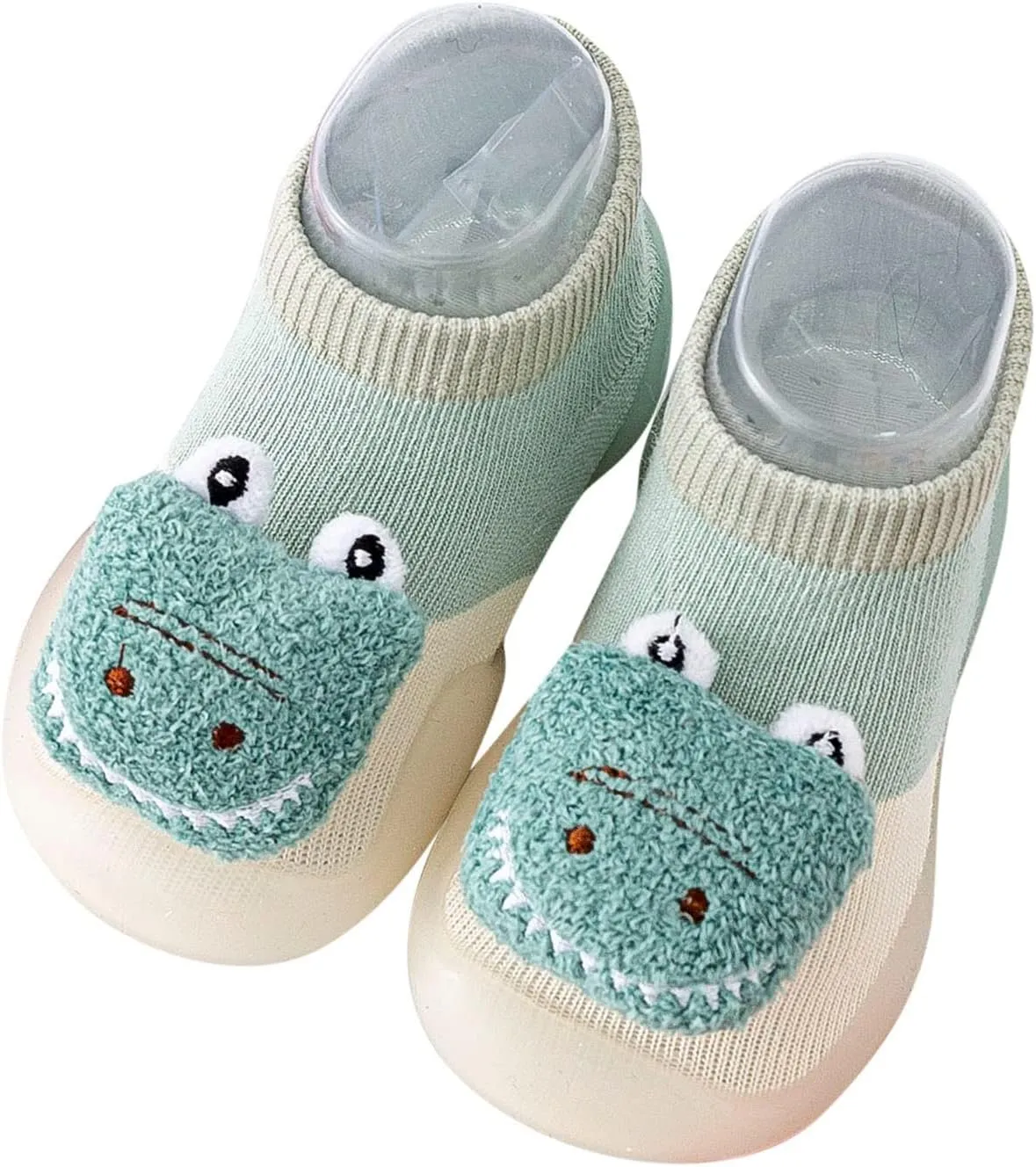 Summer and Autumn Comfortable Infant Toddler Shoes Cute Dinosaur Puppy Pattern Children Mesh Breathable Tennis Shoes