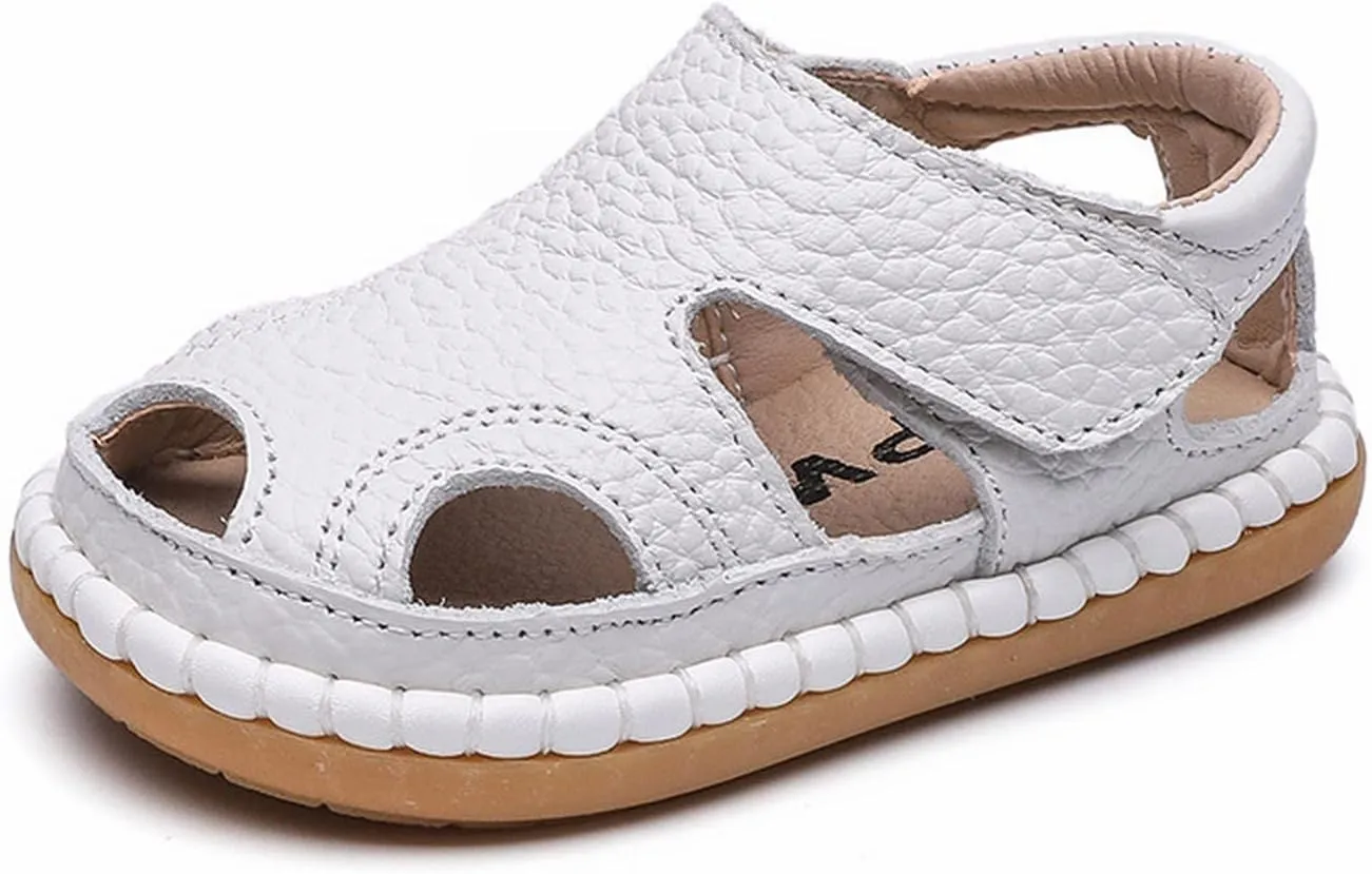 Summer Baby Sandals 0 3 Years Old Boy Toddler Shoes Soft Sole Baby Girl Leather Breathable Beach Shoes Baby Girl