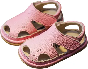 Summer Baby Sandals 0 3 Years Old Boy Toddler Shoes Soft Sole Baby Girl Leather Breathable Beach Shoes Baby Girl