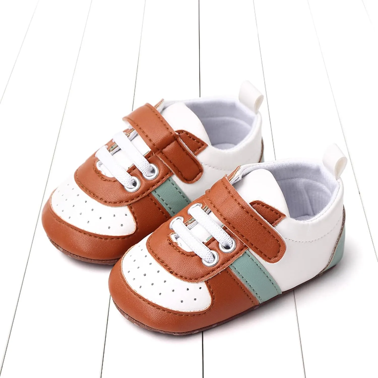 Summer Children Infant Walking Shoes Boy and Girl Sports Shoes Flat Bottom Lightweight Breathable Upper Colorblock Hook Loop Toddler Girl Size 8