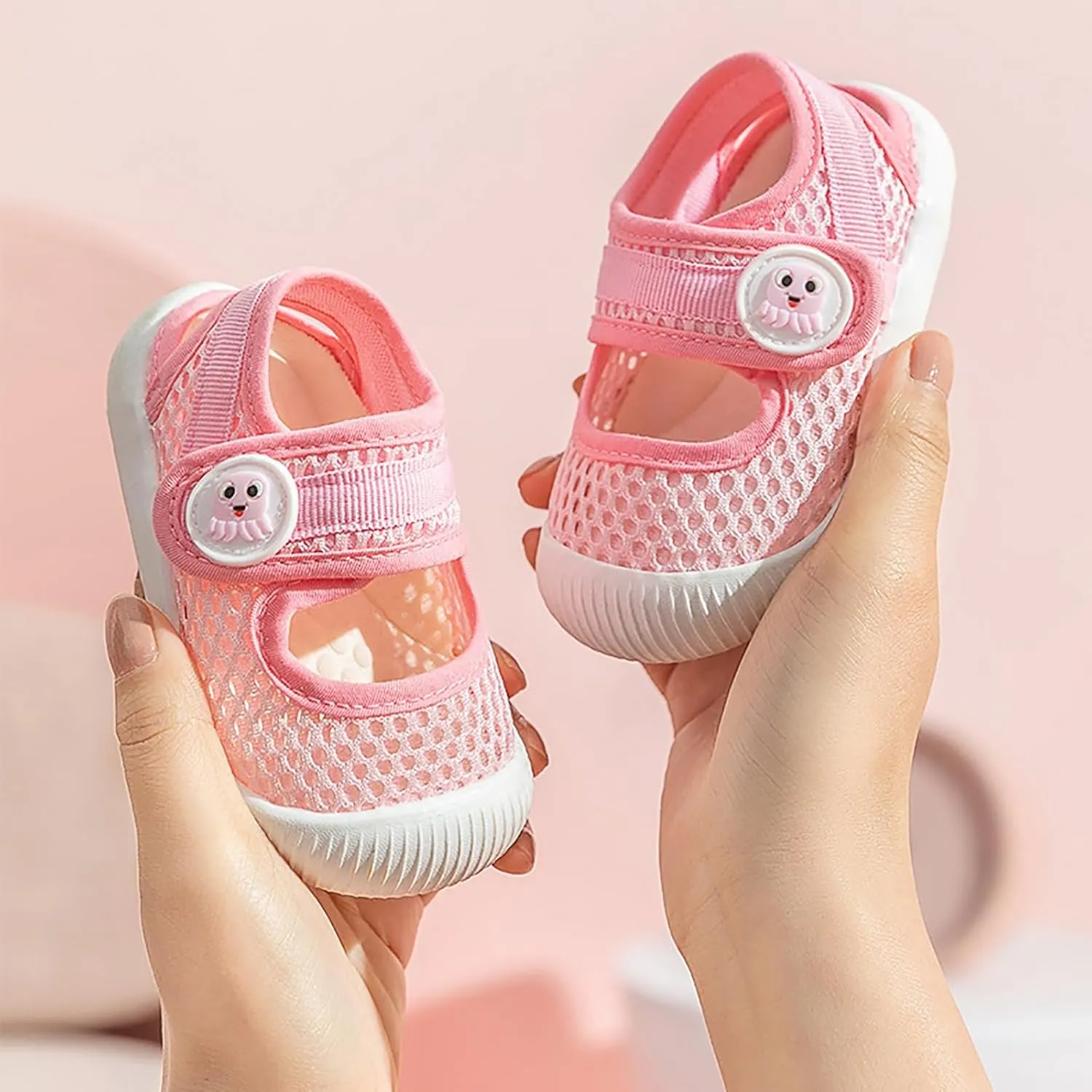 Summer New Baby Girls Toddler Shoes Soft Soles Non Slip Baby Shoes Breathable Baby Boys Size 5 Shoes for Baby Girls