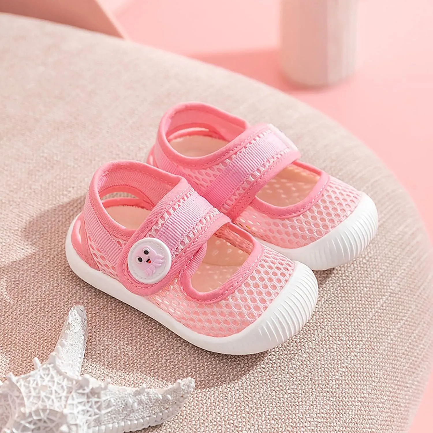 Summer New Baby Girls Toddler Shoes Soft Soles Non Slip Baby Shoes Breathable Baby Boys Size 5 Shoes for Baby Girls