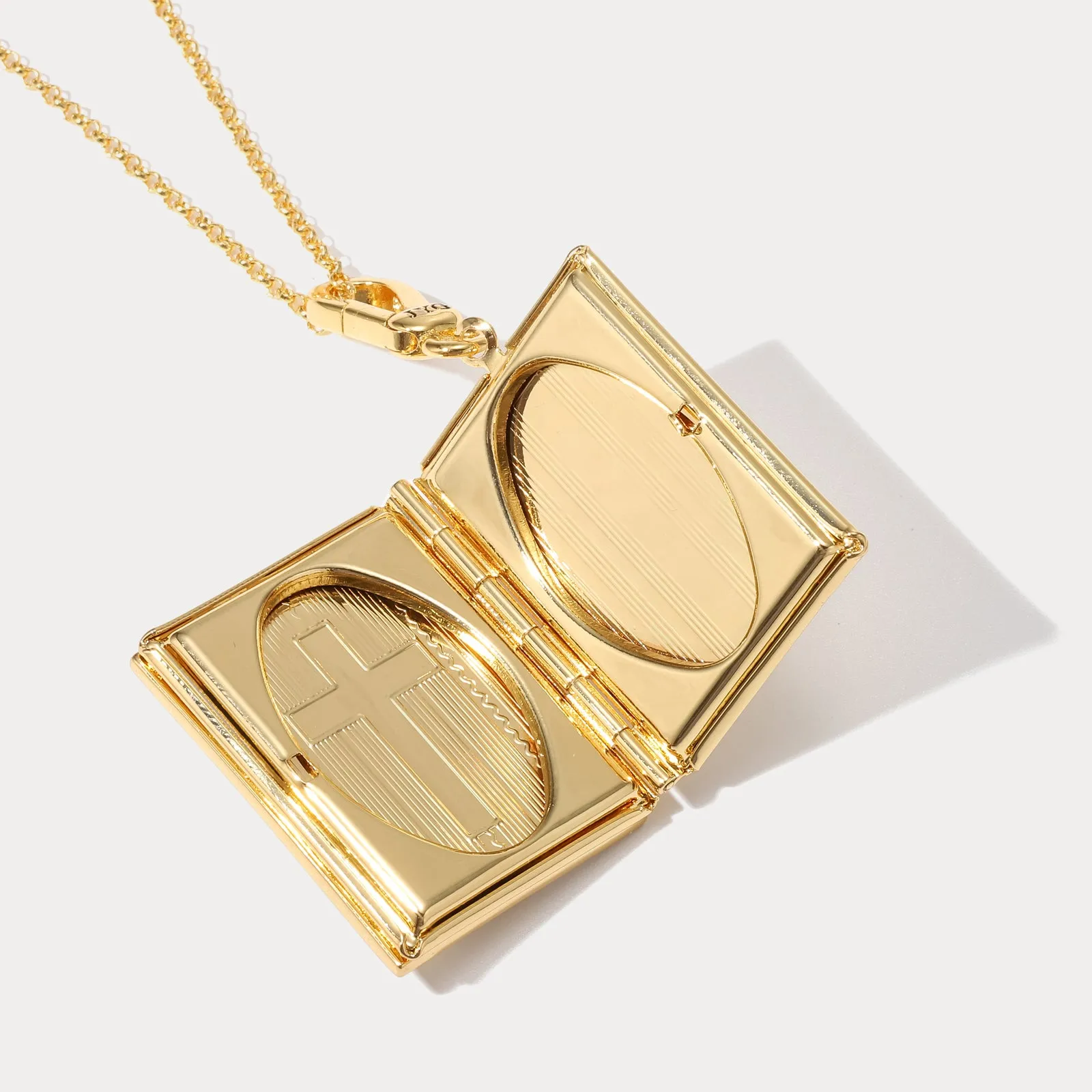 Tarot Locket Necklace-The High Priestess