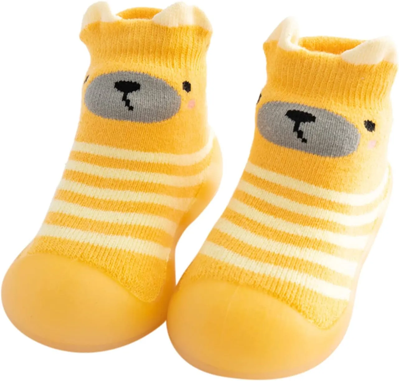 Teen Boy Slippers Kids Toddler Baby Boys Girls Solid Warm Knit Soft Sole Rubber Shoes Led Sandals for Boys