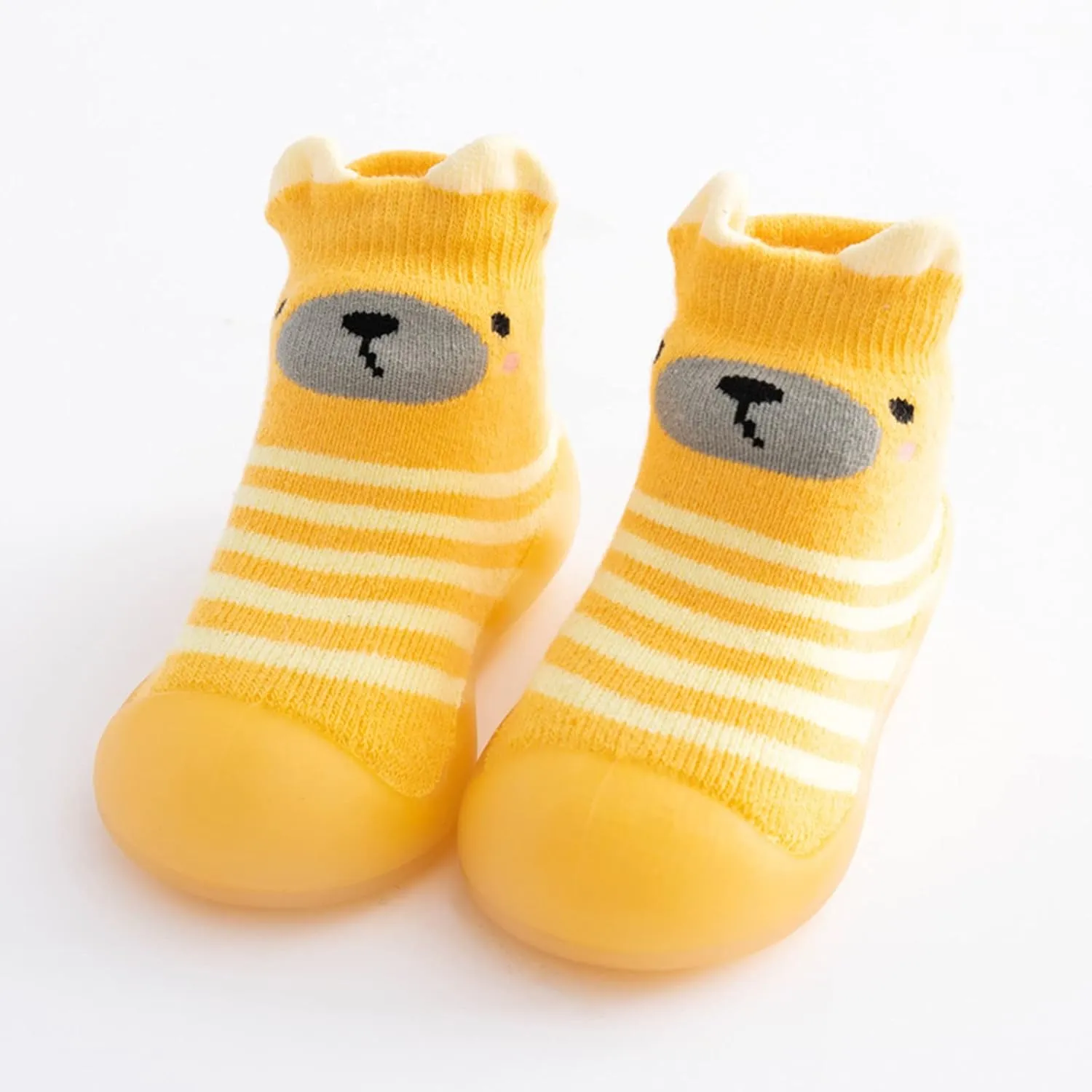 Teen Boy Slippers Kids Toddler Baby Boys Girls Solid Warm Knit Soft Sole Rubber Shoes Led Sandals for Boys