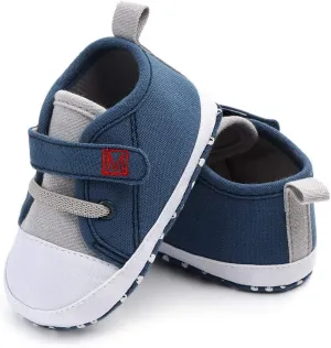 Tennis Shoes for Toddler Soft Walkers Boys Shoes Cute Letter First Canvas Sole Baby Girls Newborn Baby Shoes