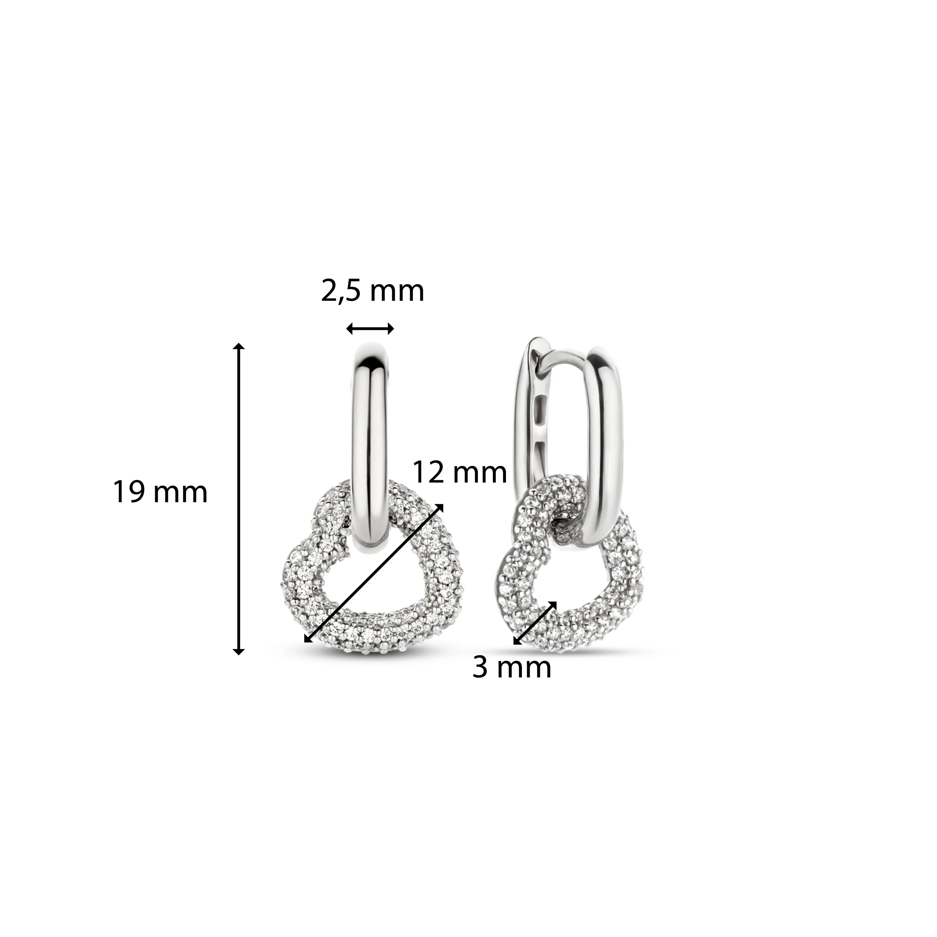 TI SENTO Earrings 7918ZI