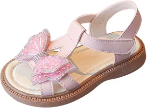 Toddler Baby Kid Girl Boy Shoes Soft Sole Non Slip Sandals Lightweight Flat Shoes Summer (Pink, 12.5 Little Child)