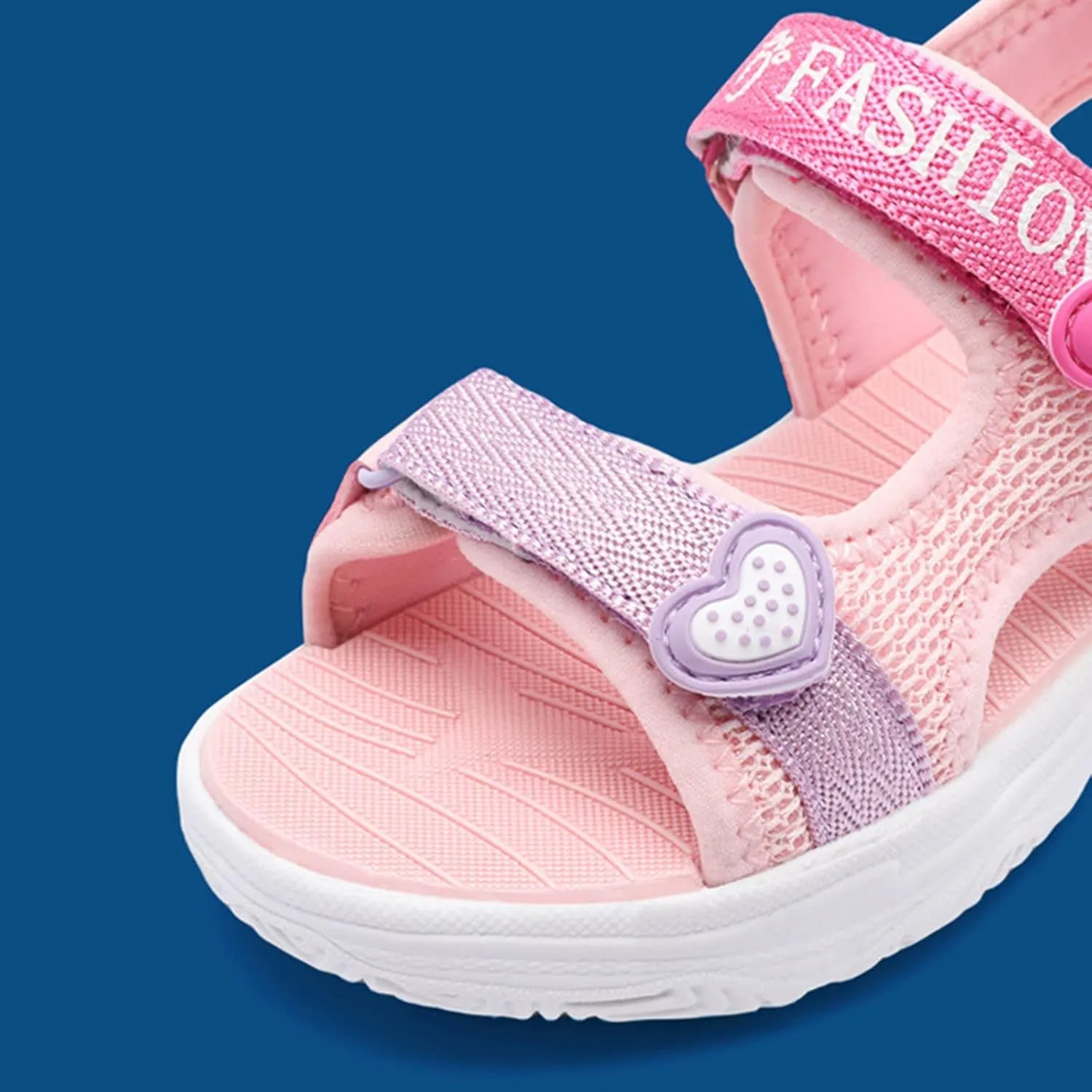 Toddler Baby Little Girl Shoes Summer Sandals Sports Outdoor Beach Anti-Slip Soft Sole Shoes Princess (Red, 1 Big Kids)
