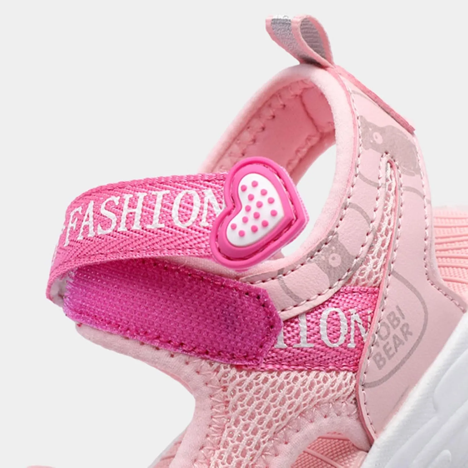 Toddler Baby Little Girl Shoes Summer Sandals Sports Outdoor Beach Anti-Slip Soft Sole Shoes Princess (Red, 1 Big Kids)