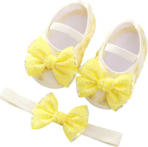 Toddler Baby Shoes Girl Boy Baby Shoes Fashion Soft Sole Toddler Shoes Pearl Dress Flower Princess First WaIker