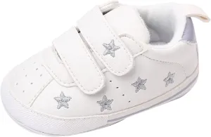 Toddler Boys Girls Flat Bottom Sports Shoes Lightweight Comfortable Double Strap Casual Sneakers for Indoor Outdoor