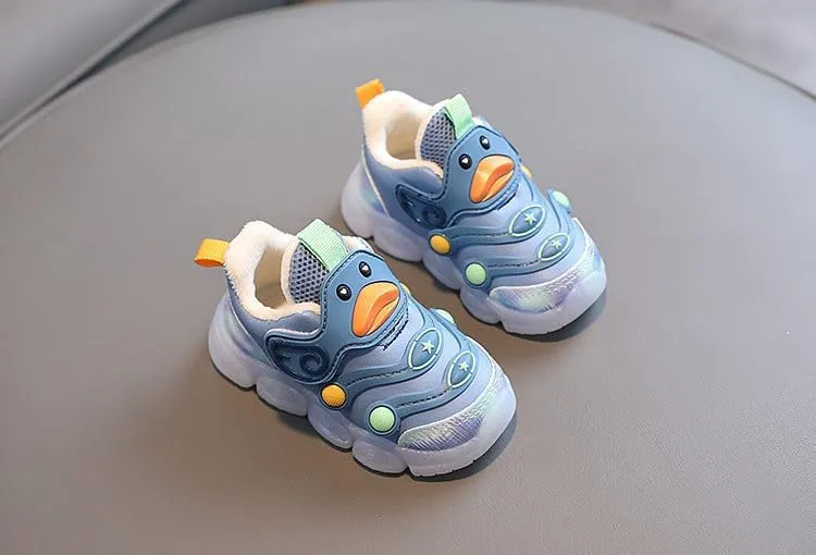 Toddler Boys Girls Led Light Up Sneaker Flashing Lightweight Mesh Breathable Sport Walking Running Shoes