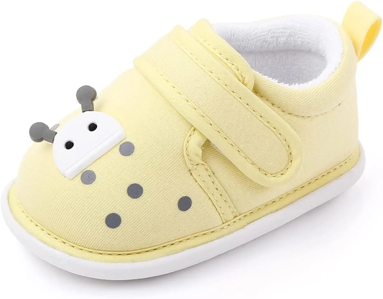 Toddler Cotton Sneaker artoon Pattern Soft Sole Baby Boys Girls First Walking Sport Shoes Spring Indoor Outdoor Shoes