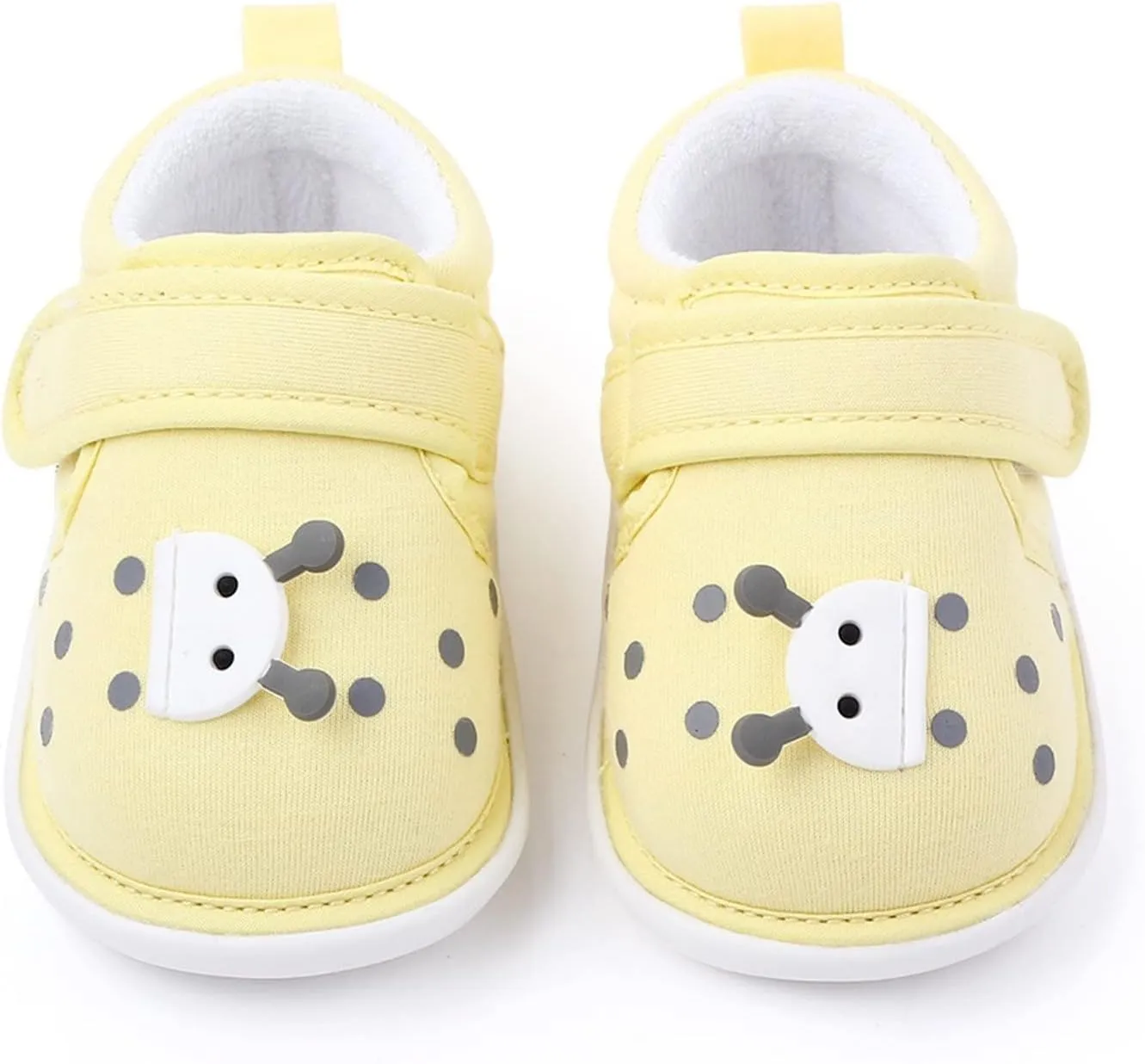 Toddler Cotton Sneaker artoon Pattern Soft Sole Baby Boys Girls First Walking Sport Shoes Spring Indoor Outdoor Shoes