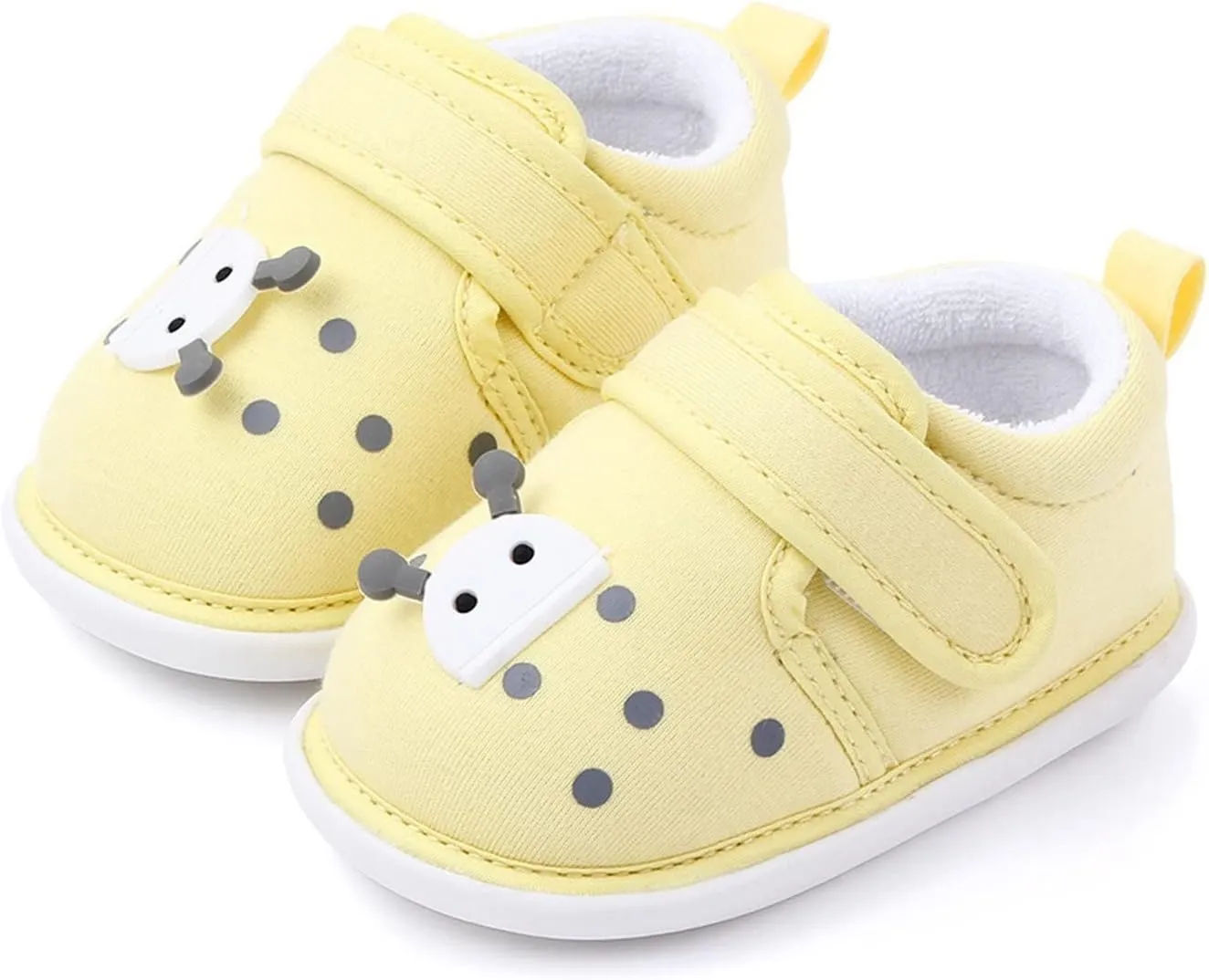 Toddler Cotton Sneaker artoon Pattern Soft Sole Baby Boys Girls First Walking Sport Shoes Spring Indoor Outdoor Shoes