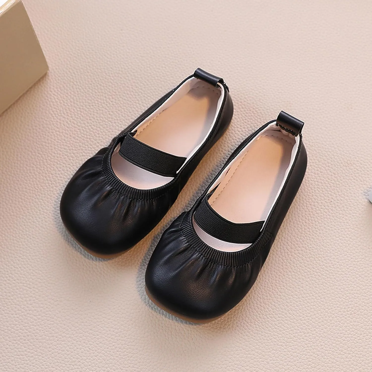 Toddler Flower Girl Dress Shoes Girl Ballet Party School Shoes Wedding Soft Soles with Soft Single Baby Shoes
