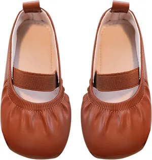Toddler Flower Girl Dress Shoes Girl Ballet Party School Shoes Wedding Soft Soles with Soft Single Baby Shoes