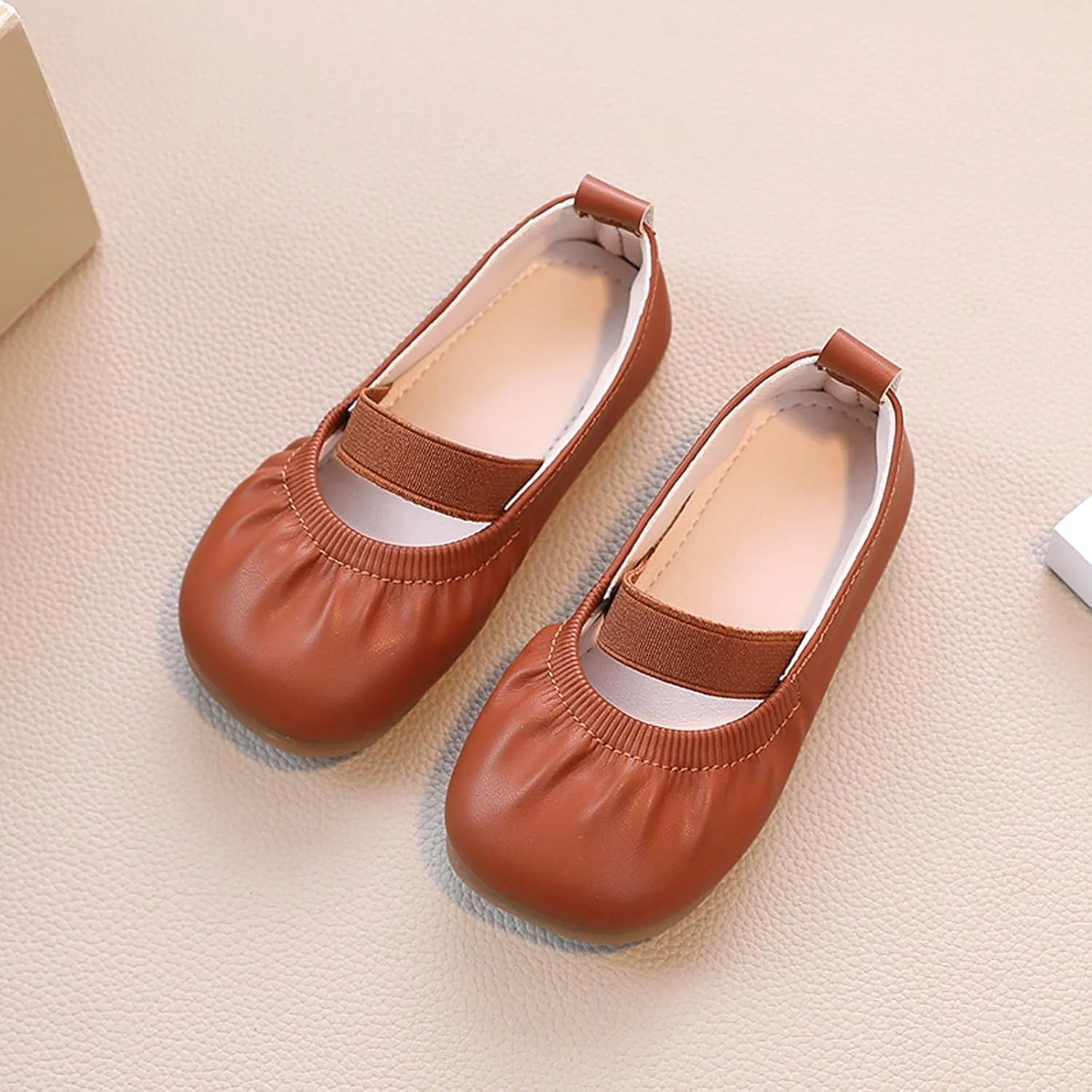 Toddler Flower Girl Dress Shoes Girl Ballet Party School Shoes Wedding Soft Soles with Soft Single Baby Shoes