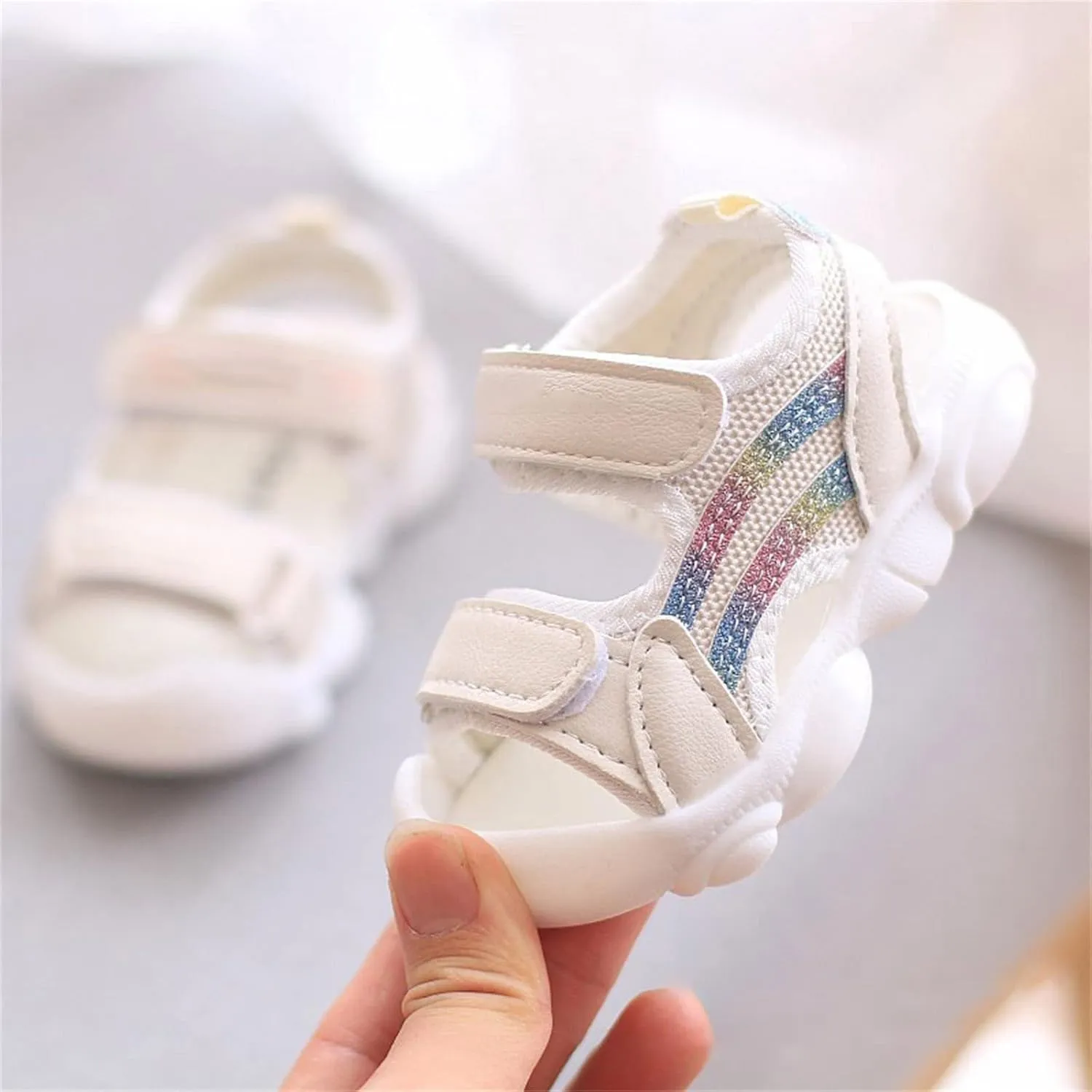 Toddler Foam Sole Sandals Open Toe Soft Slide Sandal Baby Infant Summer Casual Light Comfy Slip On Shoes Outdoor Trendy