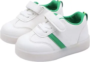 Toddler Girls Boys Led Light Up Sneaker Flashing Lightweight Mesh Breathable Sport Athletic Walking Running Shoes