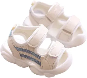 Toddler Infant Open Toe Summer Sandals Breathable Soft Sole Anti Slip Outdoor Beach Shoes for Boys Girls Unisex