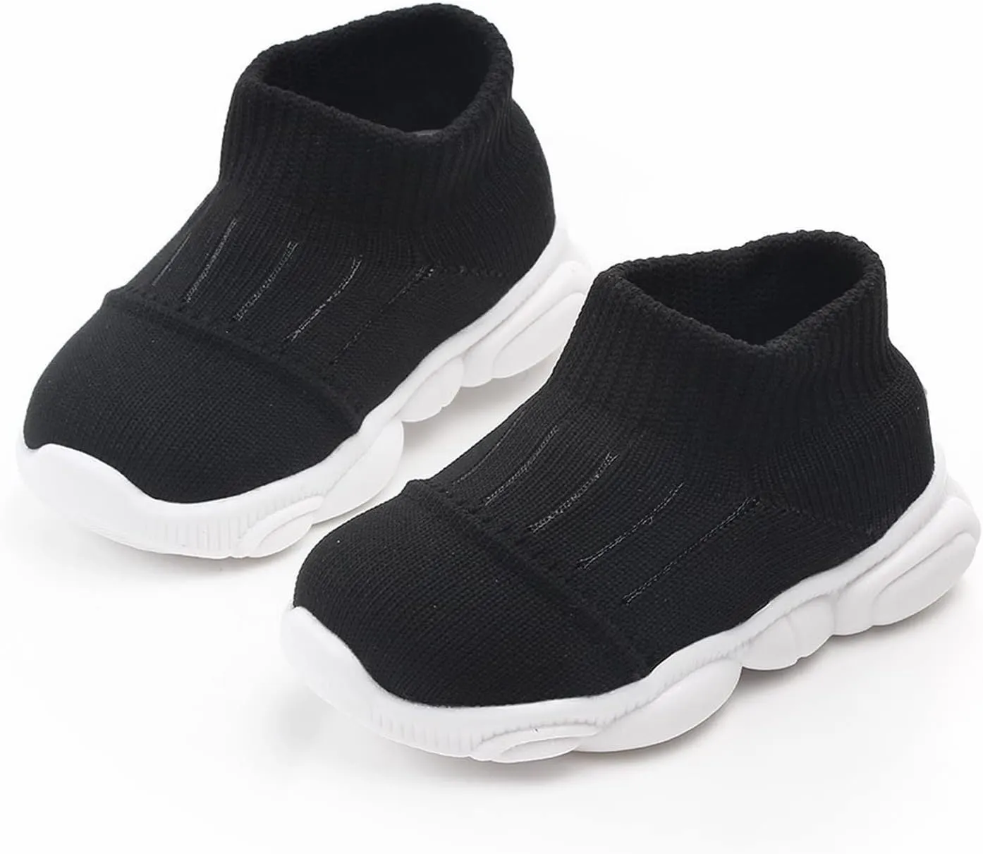 Toddler Shoes Boys Boys and Girls Children's Shoes Fly Weaving Mesh Shoes Breathable Non Slip Noisy Shoes for Kids