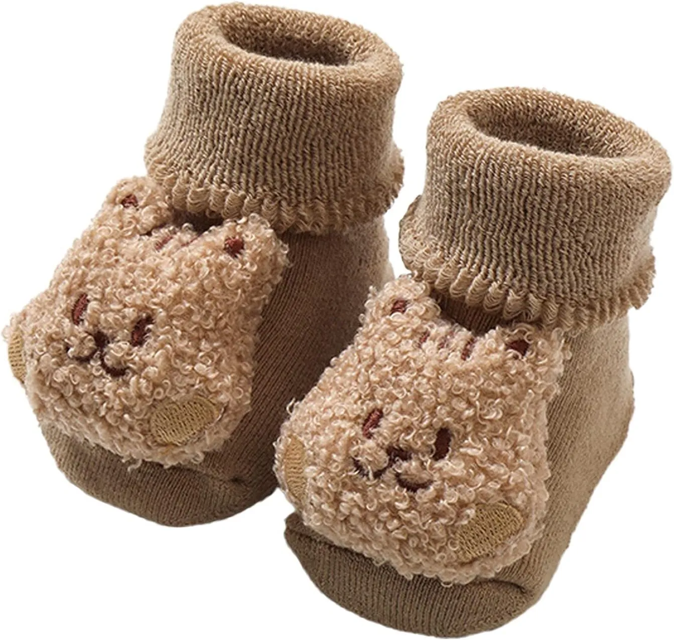 Toddler Shoes Boys Warm Winter Baby Shoes Cartoon Bear Shape Cute Baby Shoes Baby Soft Sole Baby Shoes