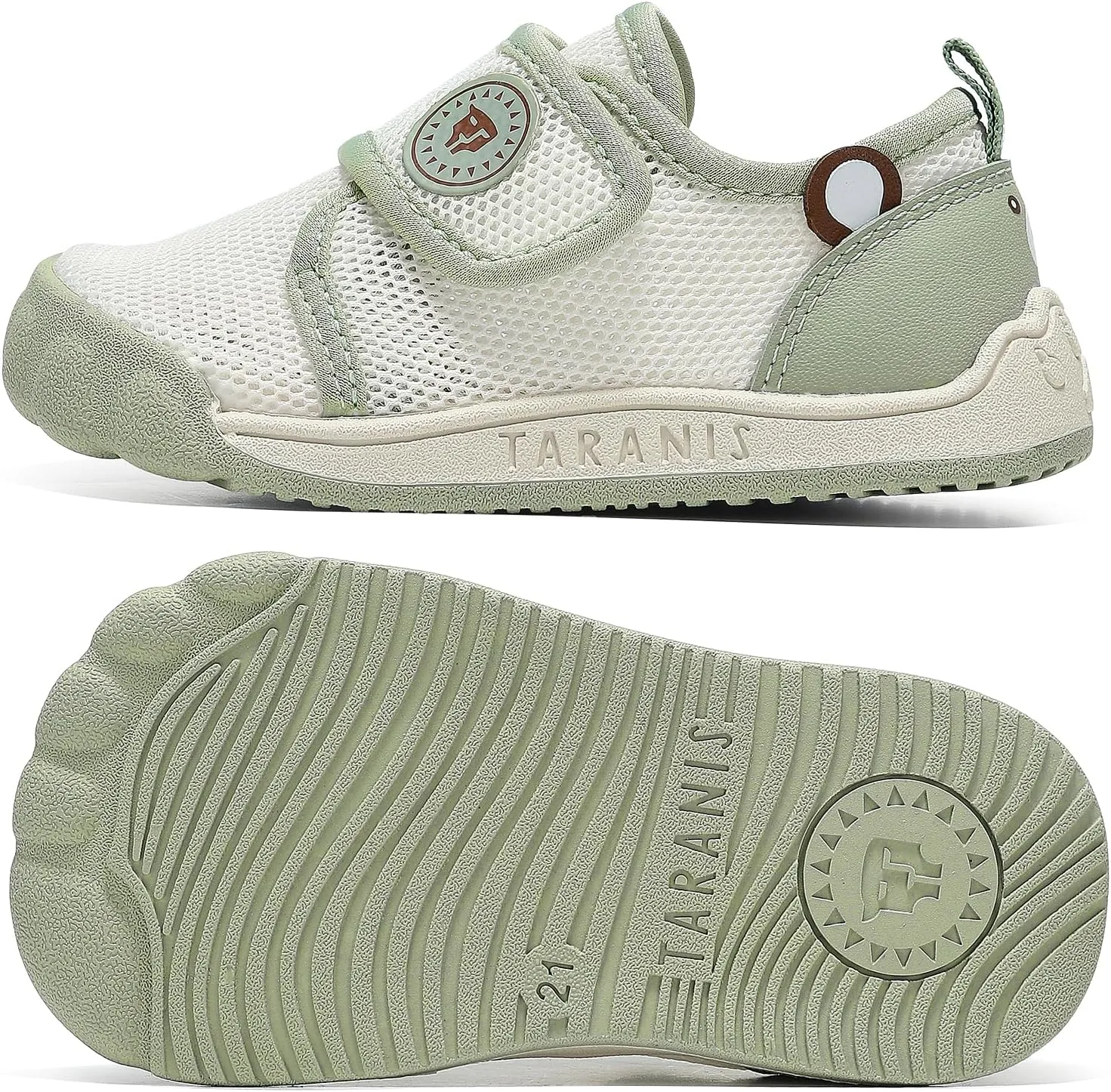 Toddler Sneakers Girls Boys Breathable Walking Shoes Mesh Upper with Hook and Loop