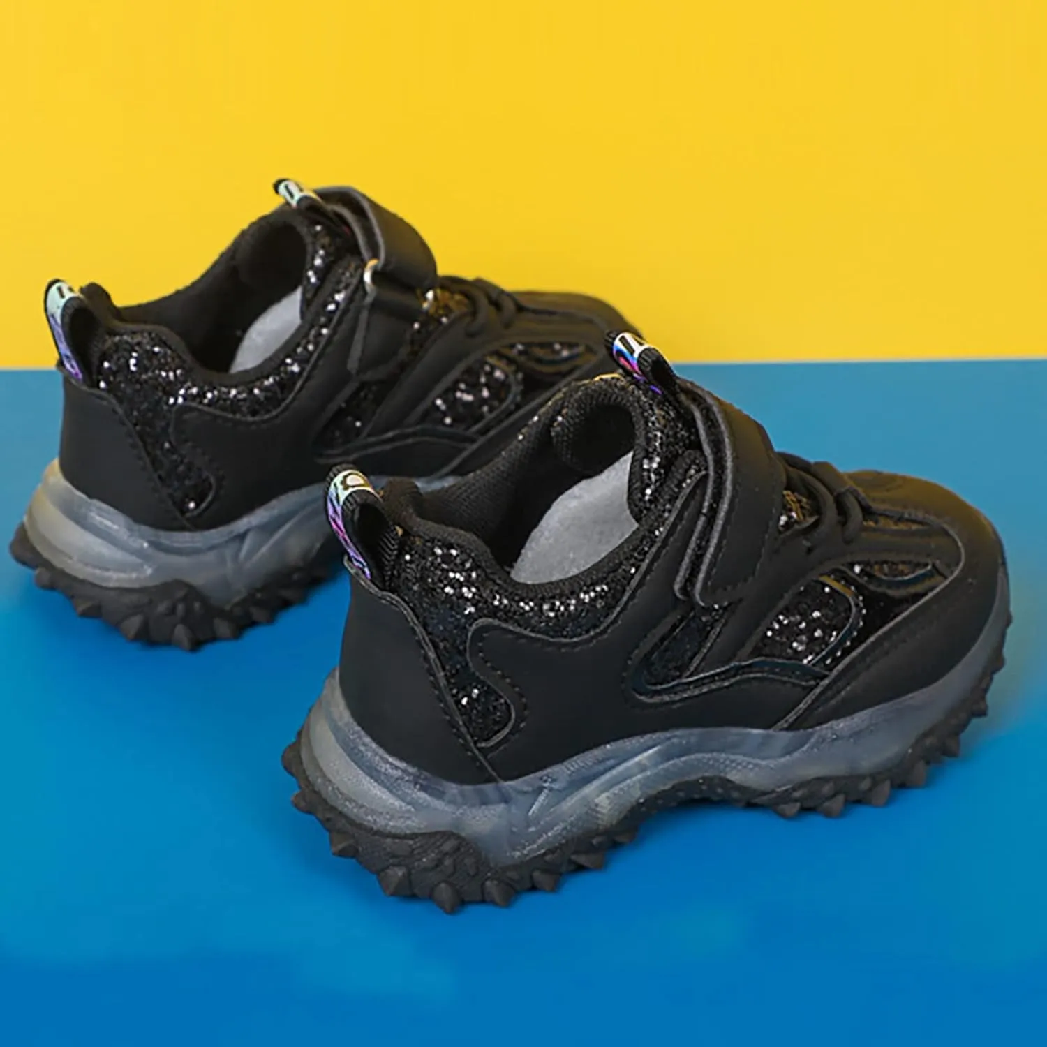 Toddler Sneakers Spring Autumn Non Slip Soft Sole Baby Toddler LED Flashing Lights Shoes Boys Walking Shoes for Kids
