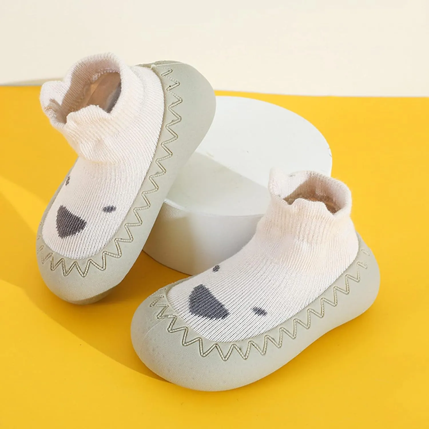 Toddler Sock Shoes Baby Boys Girls Slippers Shoes Non-skid First Walking Shoes Indoor Sneakers for Newborn Infants
