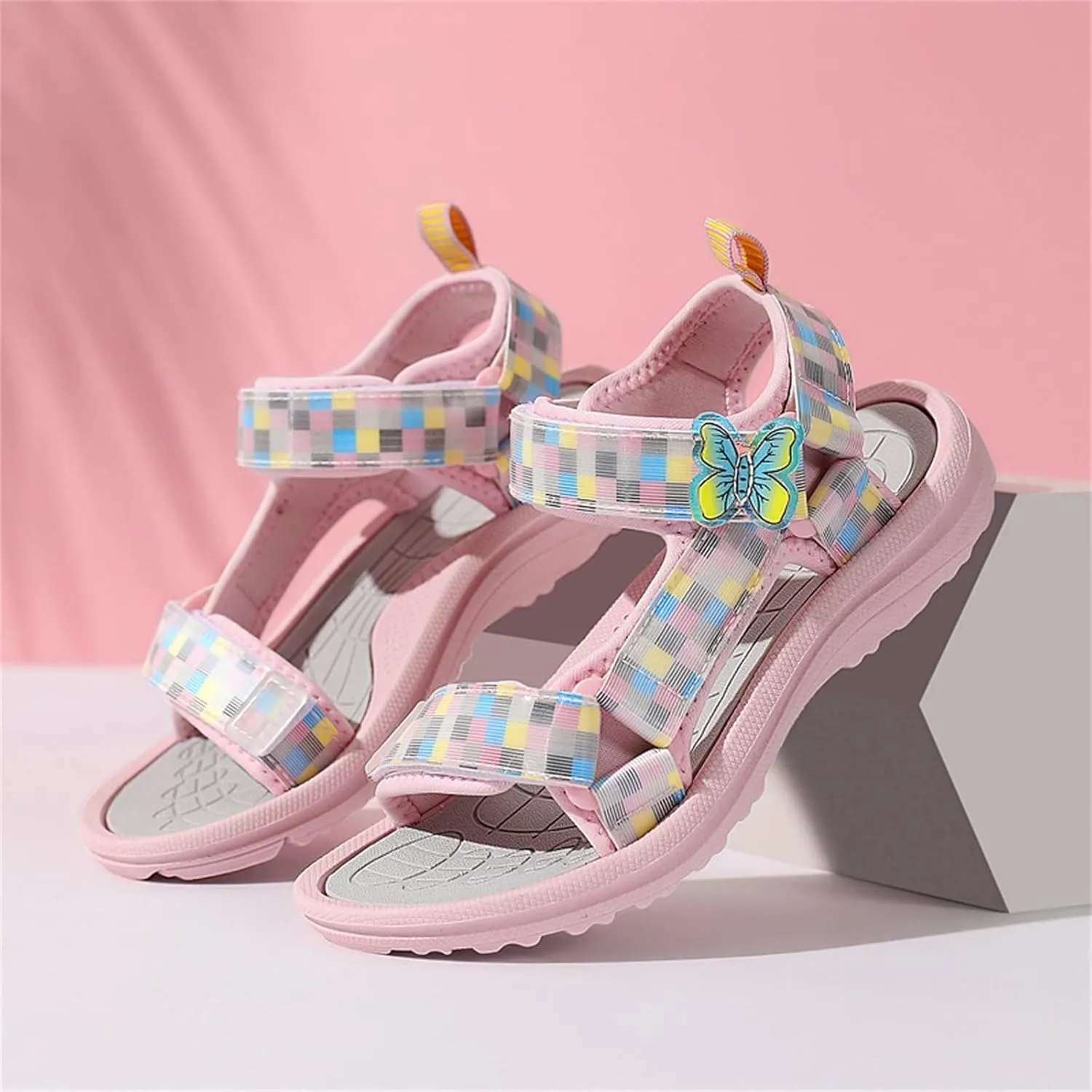 Toddler Soft Sole Shoes Children Sandals Fashion Breathable Thick Soled Summer Lightweight Soft Soled Child