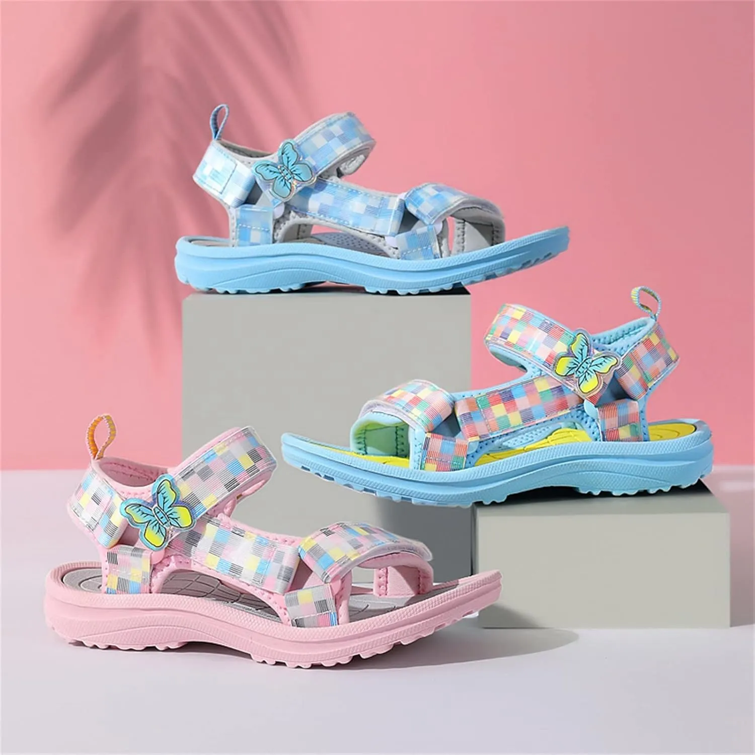 Toddler Soft Sole Shoes Children Sandals Fashion Breathable Thick Soled Summer Lightweight Soft Soled Child