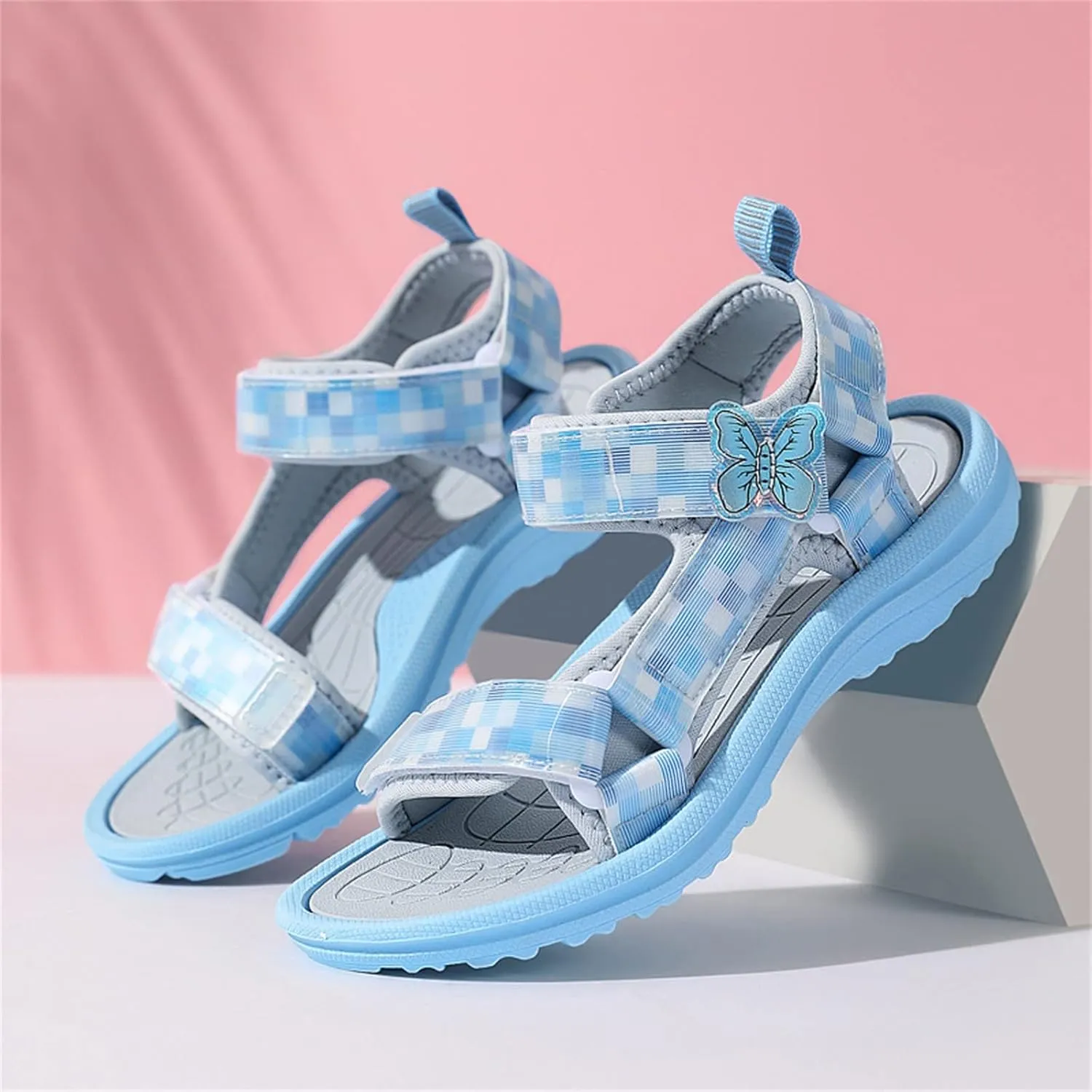 Toddler Soft Sole Shoes Children Sandals Fashion Breathable Thick Soled Summer Lightweight Soft Soled Child