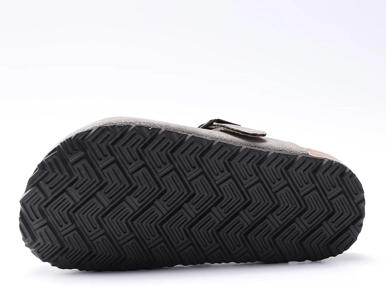 Toddler Suede Clogs Kids Cute Clogs Boys Girls Cork Sandals Adjustable Buckle Mules Indoor Outdoor Slip-on Slippers Potato Shoes
