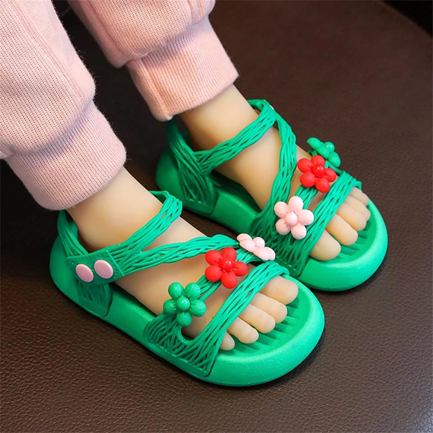 Toddler Summer Foot Warmer Children Shoes Summer Soft Sole Soft Comfortable Fashion Princess Shoes for 2 to 10