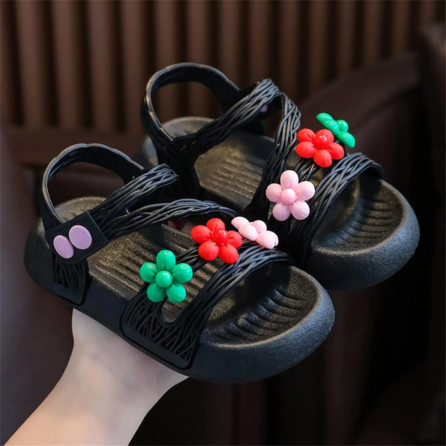 Toddler Summer Foot Warmer Children Shoes Summer Soft Sole Soft Comfortable Fashion Princess Shoes for 2 to 10
