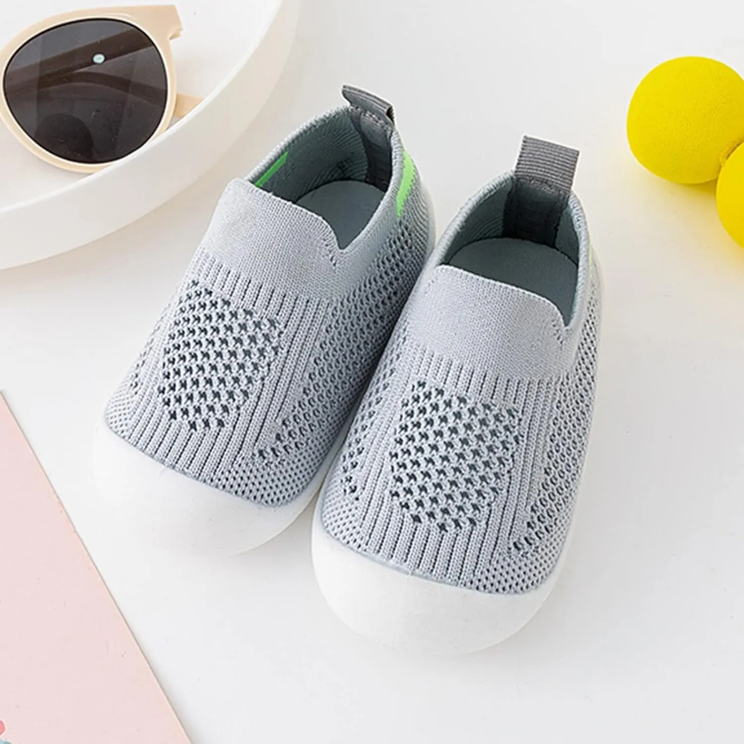 Unisex Baby Boys Girls Sneaker Infant Toddler Shoes Hollow Out Breathable Socks Shoes Soft Sole Non Slip 6-24