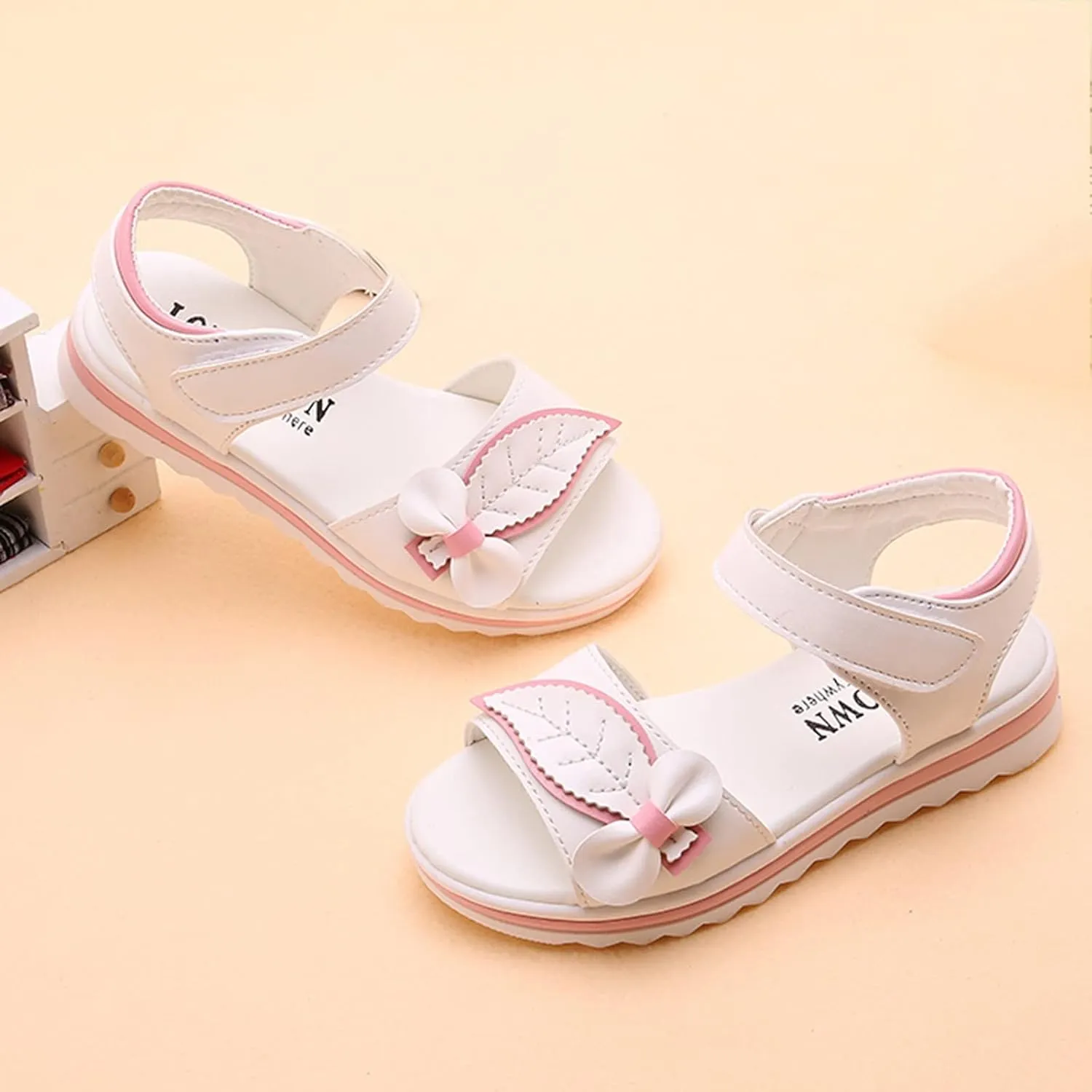 Unisex Baby House Foot Warmer Children Shoes Fashion Flower Thick Sole Sandals Soft Sole Comfortable Princess