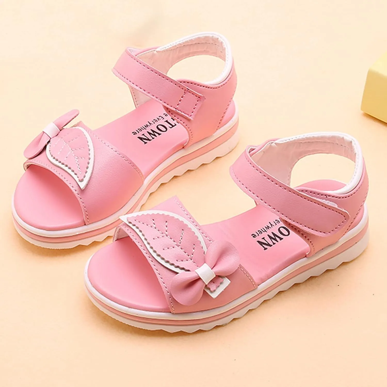 Unisex Baby House Foot Warmer Children Shoes Fashion Flower Thick Sole Sandals Soft Sole Comfortable Princess