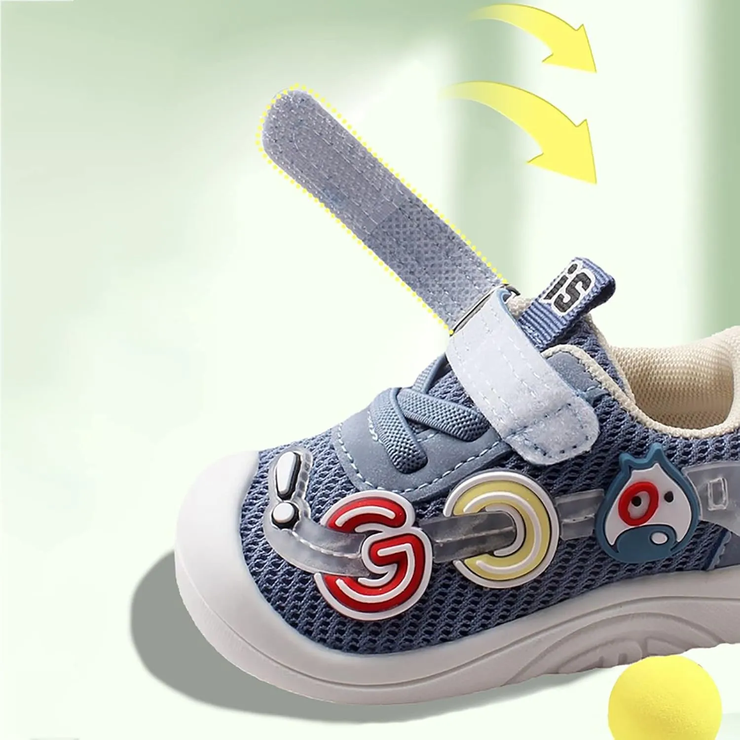 Unisex Baby Shoes Boys Girls Infant Sneakers Non-Slip Soft Rubber Sole Toddler Lightweight First Walking Shoes Boys