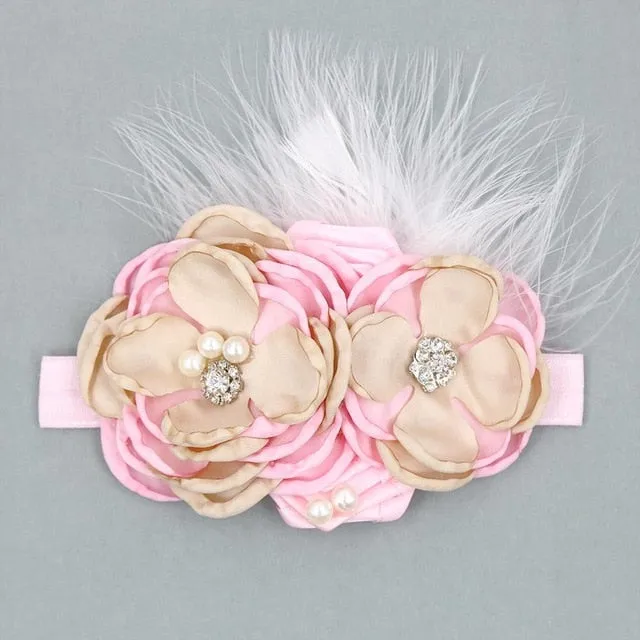 Vintage Flower Headband